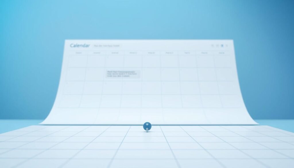 Calendar integration, showcasing a sleek and modern user interface. Centered on a crisp, white calendar grid, surrounded by clean lines and minimalist design elements. In the foreground, a cursor hovers over an appointment, with subtle animations highlighting the event details. The middle ground features icons and intuitive controls for scheduling, inviting attendees, and adjusting settings. The background subtly blends shades of blue, evoking a sense of productivity and professionalism. Soft, diffused lighting illuminates the scene, creating a sense of depth and balance. Captured with a wide-angle lens to emphasize the expansive, organized layout, this image conveys the ease and efficiency of calendar integration within a modern enterprise software solution. Calendar integration, showcasing a sleek and modern user interface. Centered on a crisp, white calendar grid, surrounded by clean lines and minimalist design elements. In the foreground, a cursor hovers over an appointment, with subtle animations highlighting the event details. The middle ground features icons and intuitive controls for scheduling, inviting attendees, and adjusting settings. The background subtly blends shades of blue, evoking a sense of productivity and professionalism. Soft, diffused lighting illuminates the scene, creating a sense of depth and balance. Captured with a wide-angle lens to emphasize the expansive, organized layout, this image conveys the ease and efficiency of calendar integration within a modern enterprise software solution.