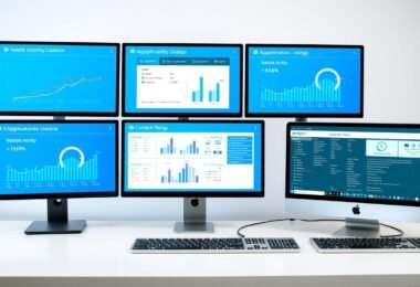 SentryPC computer monitoring software dashboard showing activity monitoring and website blocking features