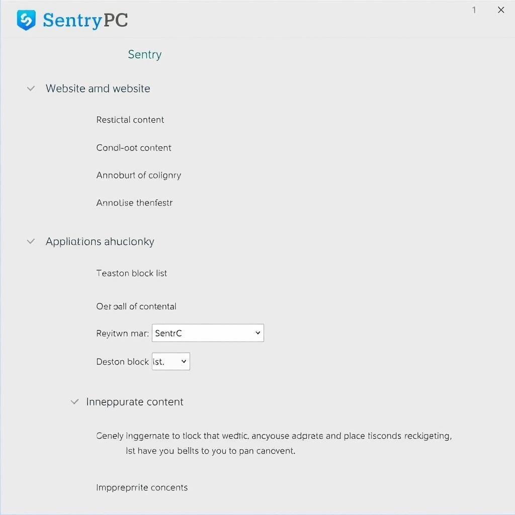Website and application blocking features in computer monitoring software Website and application blocking features in computer monitoring software