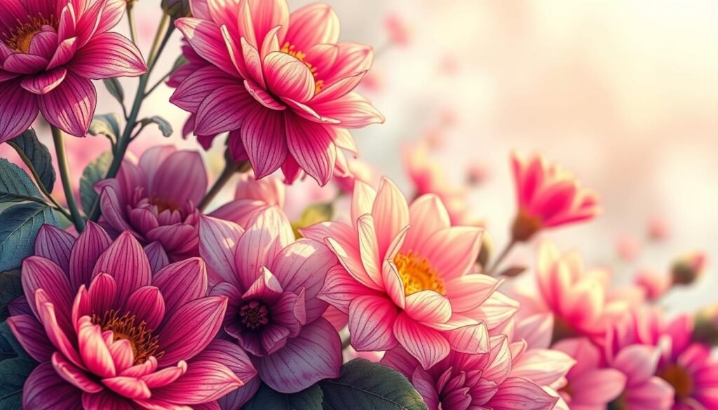 ai floral coloring book prompts generator​