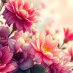 ai floral coloring book prompts generator​