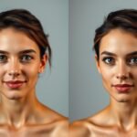 ai headshots before and after