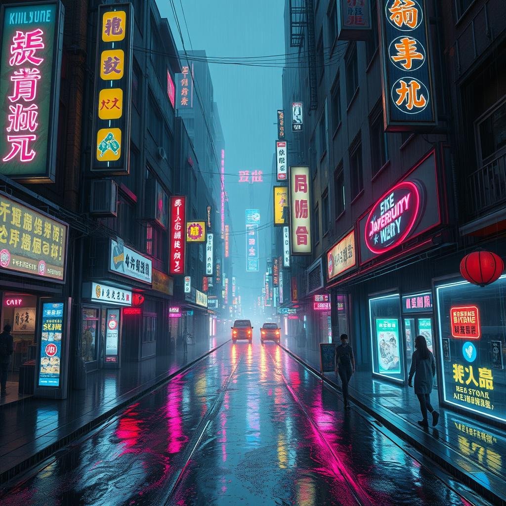 AI-generated-cyberpunk-city-concept-art From Prompt to Profit with AI Design Tools Using ChatGPT and 3D Graphics