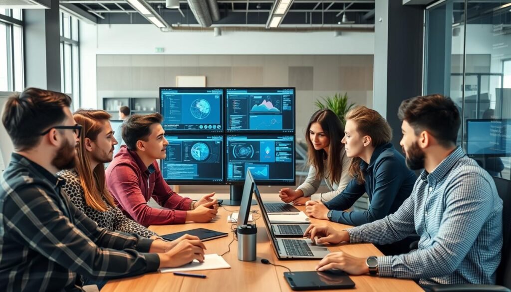 Diverse-group-of-professionals-who-benefit-from-prompt-engineering-skills-for-generative-AI-1024x585 Prompt Engineering for Generative AI: Book Review & Essential Guide