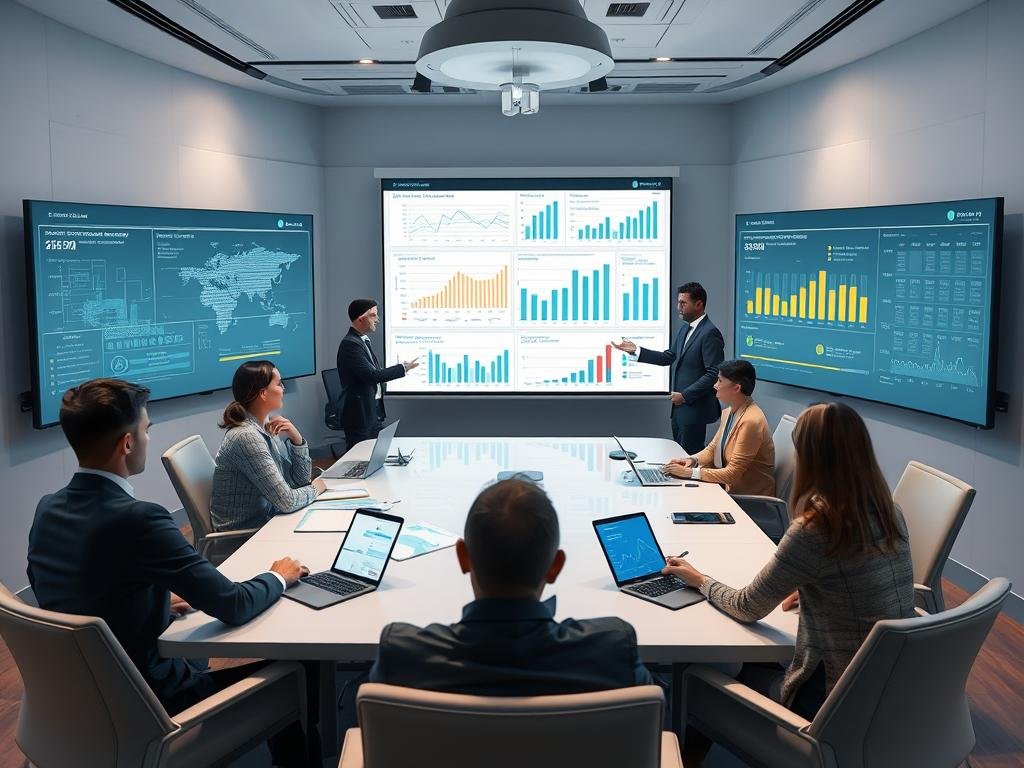 Finance-team-providing-strategic-business-insights AI Driven Finance Strategy: From Buried in Dashboards to Strategic Insight